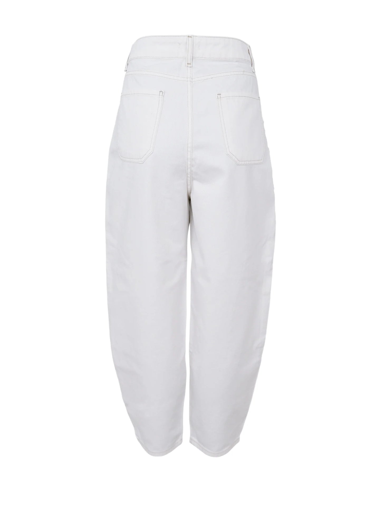 Black Colour Bcizzy Barrel Pant 41162 Färg: Off White