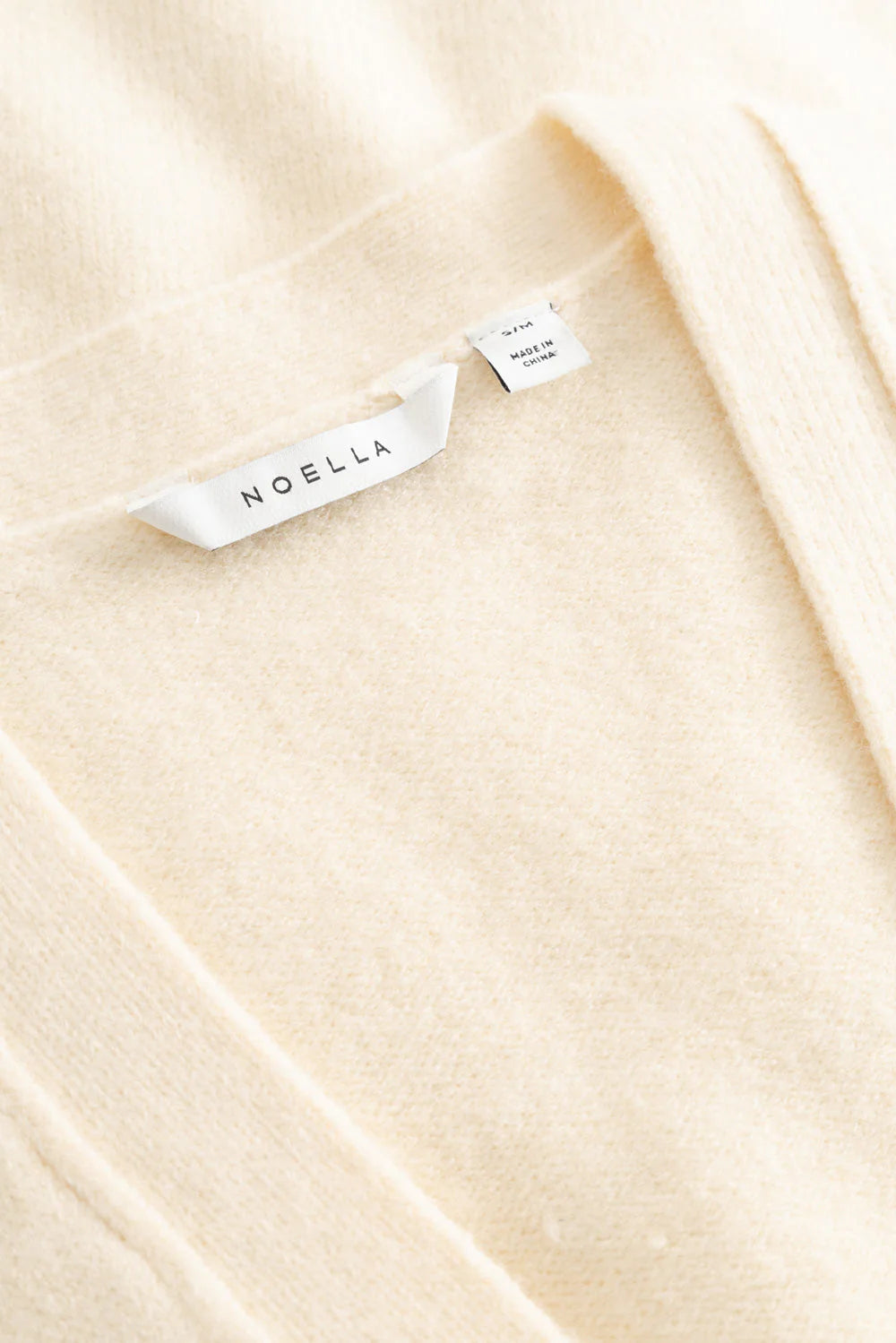 Noella N-Lenyx SS Knit Ivory