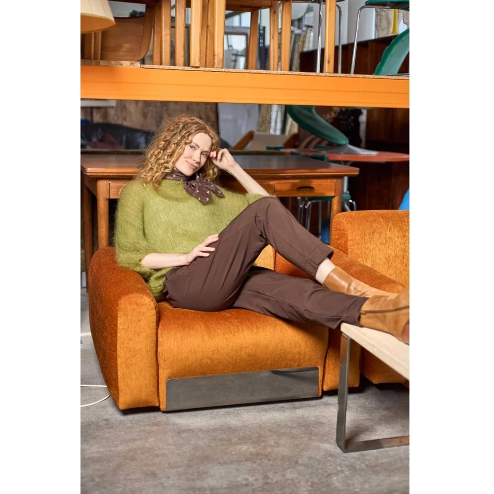 BCBEATE barrel pants - Mocca