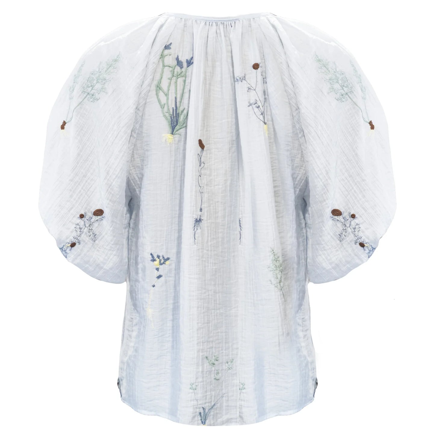 Costamani Louisa Blouse - Blue Flower