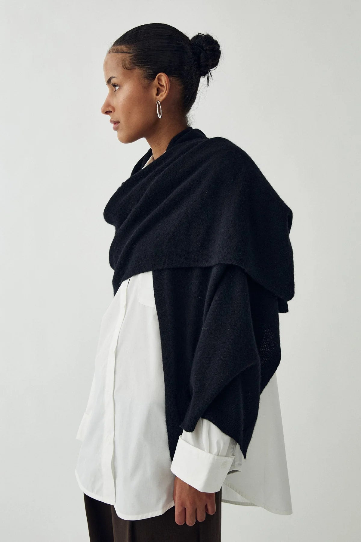 Noella NIVA KNIT SCARF Black