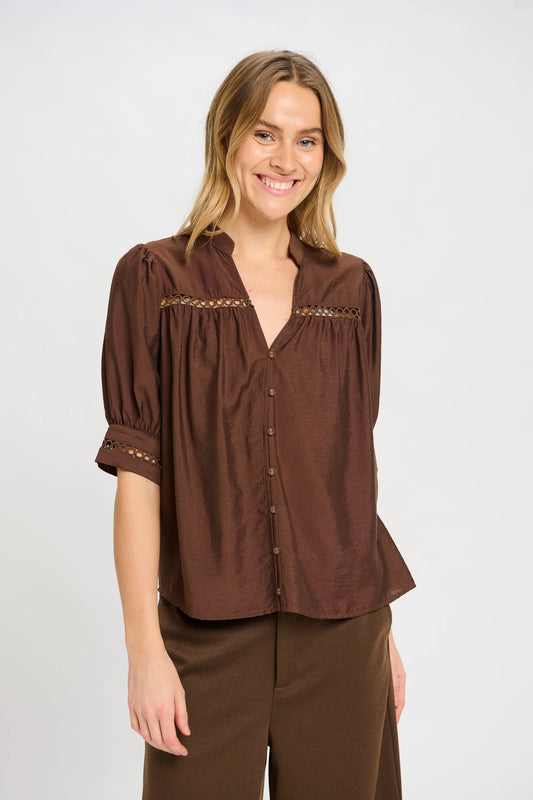 Costamani Lisa Shirt - Choco