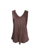 BCMABEL dubbel v-ringad topp - Kaffe