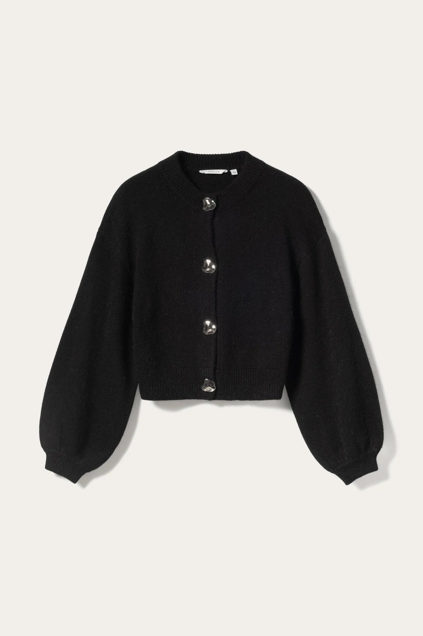 Noella N-Miley Knit Cardigan Black