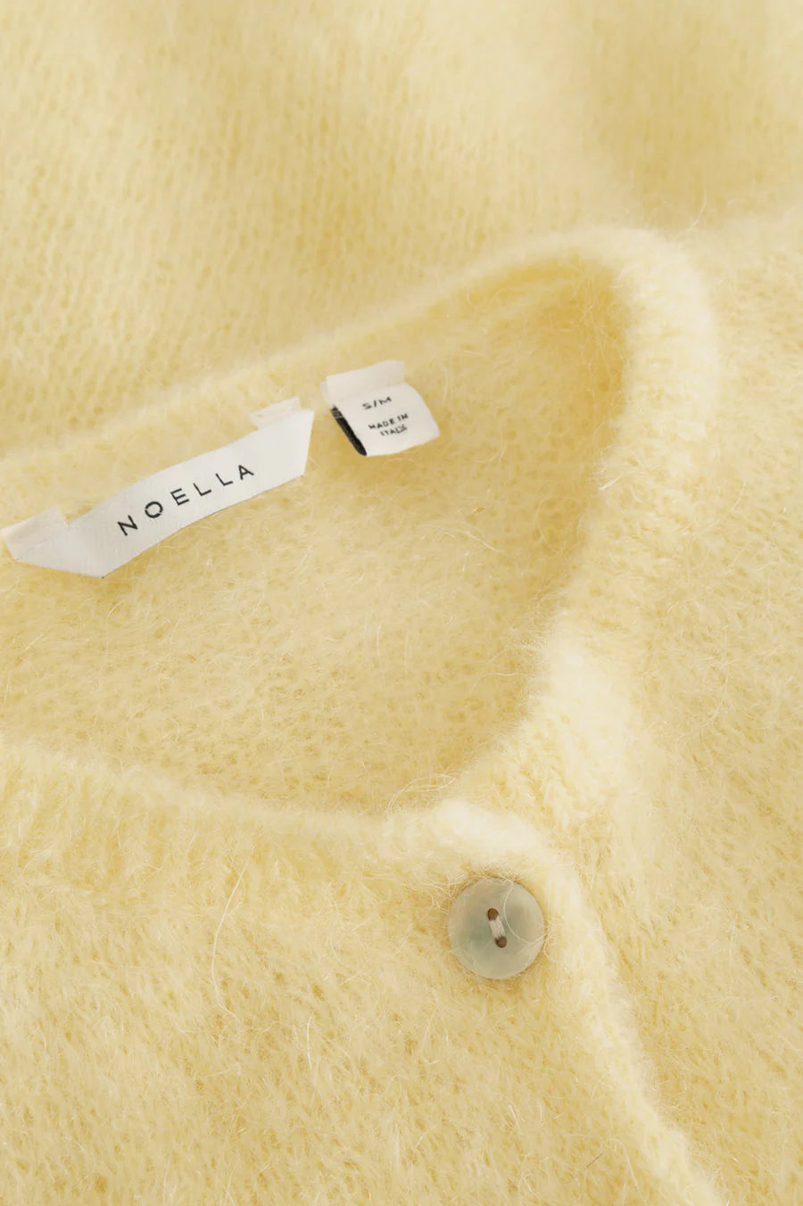 Noella N-Lorell Knit Cardigan Light Yellow