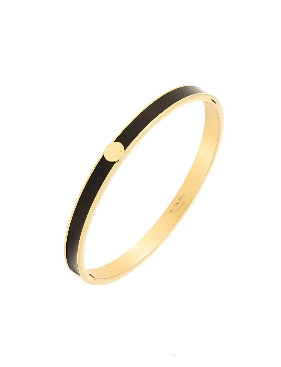 By Jolima Palermo bangle black gold