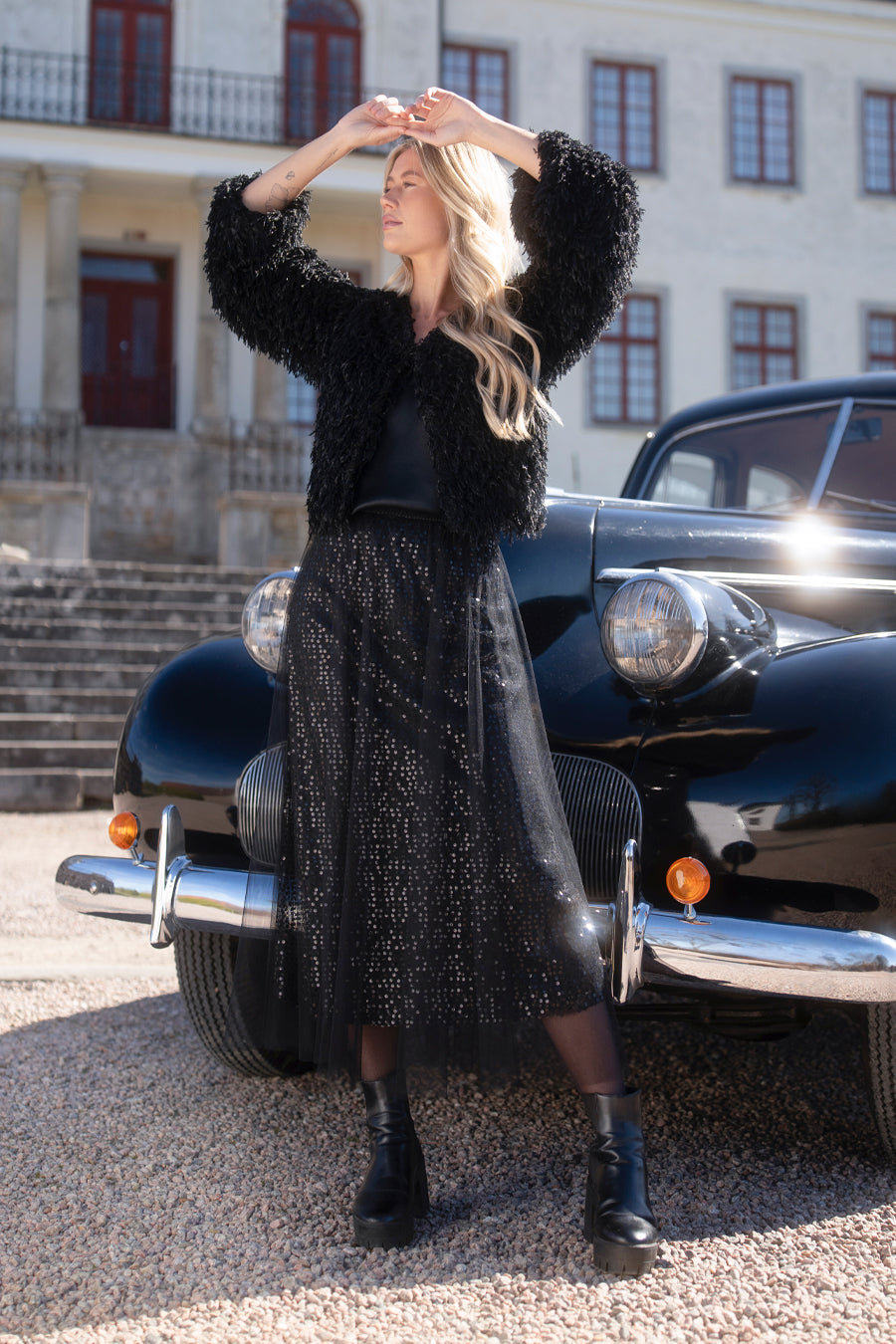 Cherie Tulle Skirt Black