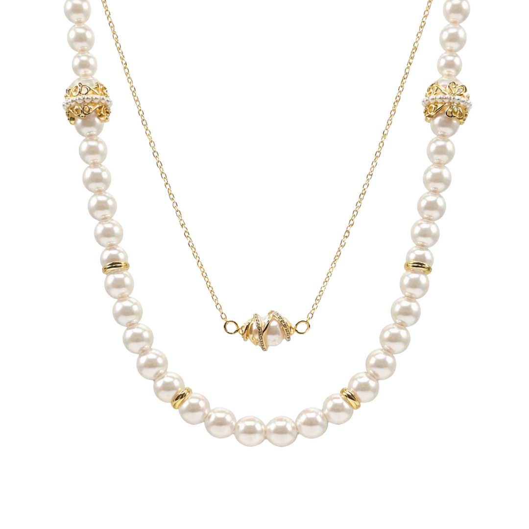 IOUKU BAROQUE LACE DOUBLE Halsband