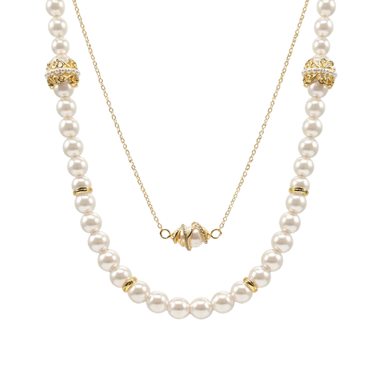 IOUKU BAROQUE LACE DOUBLE Halsband