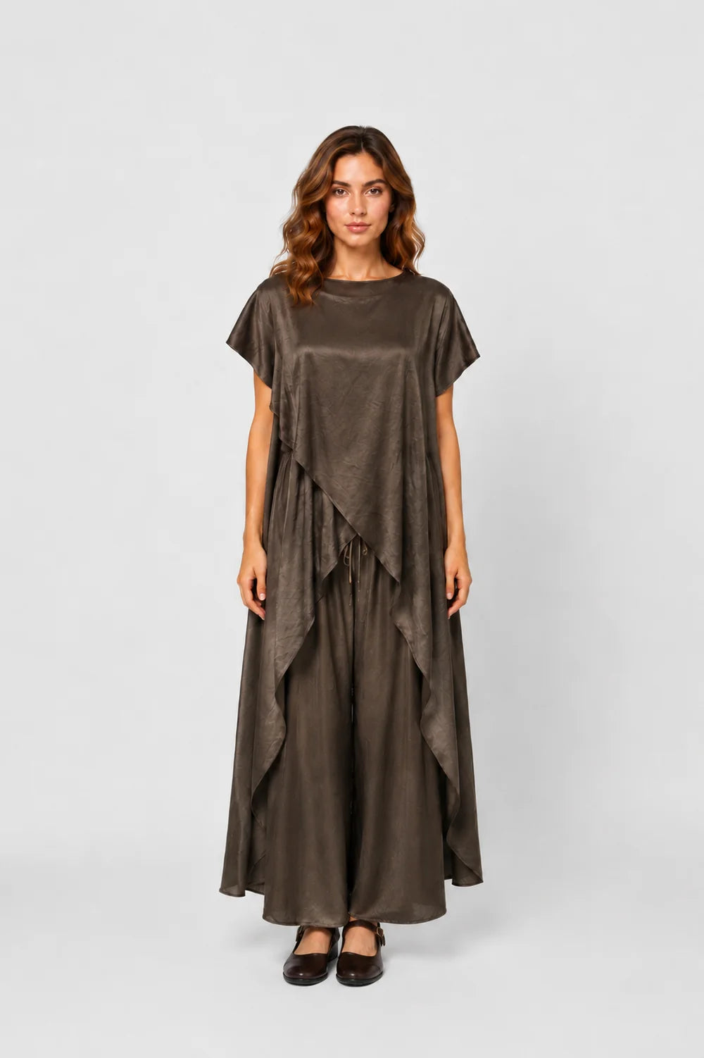 Costamani Blush Blouse - Choco
