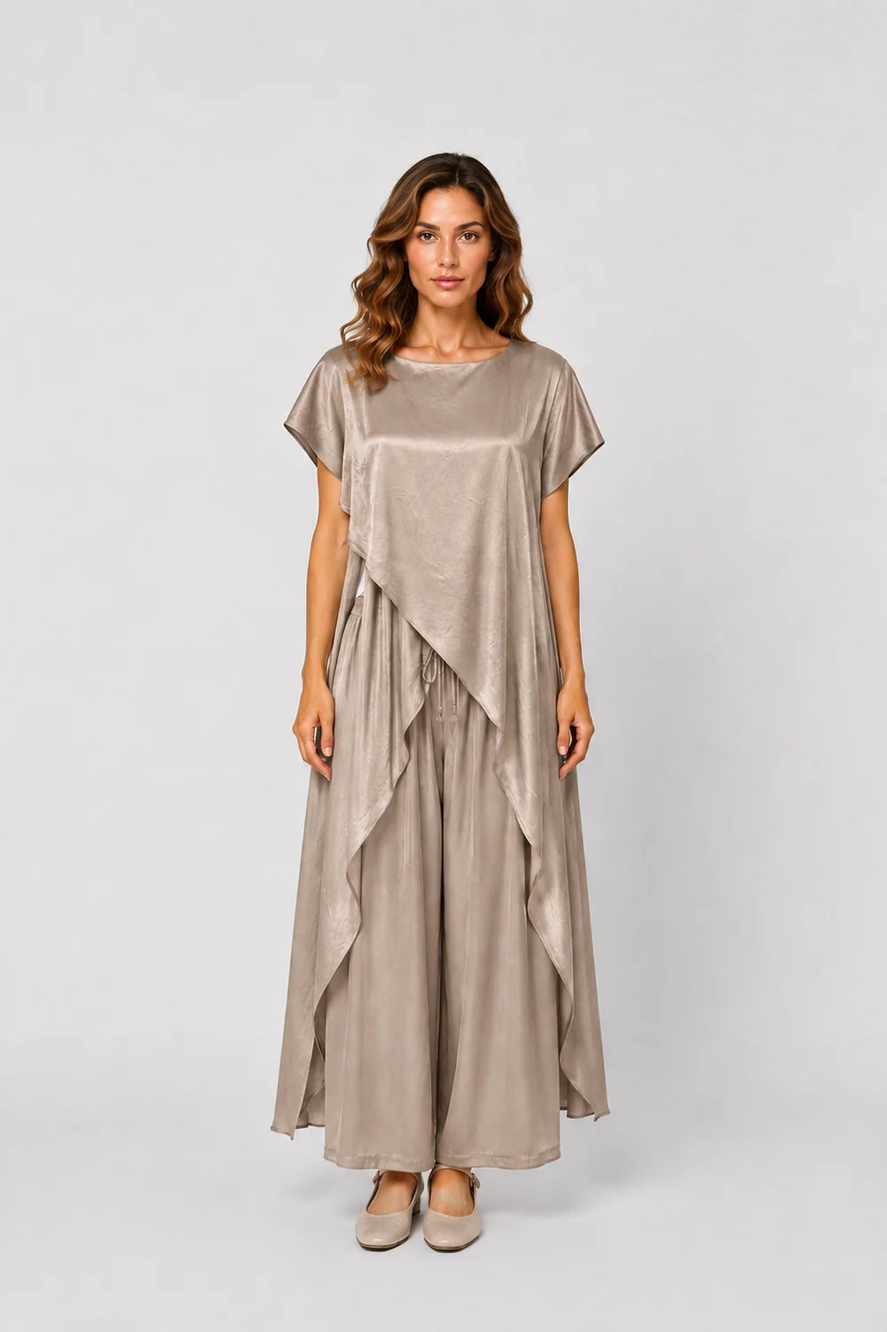Costamani Blush Blouse - Deer