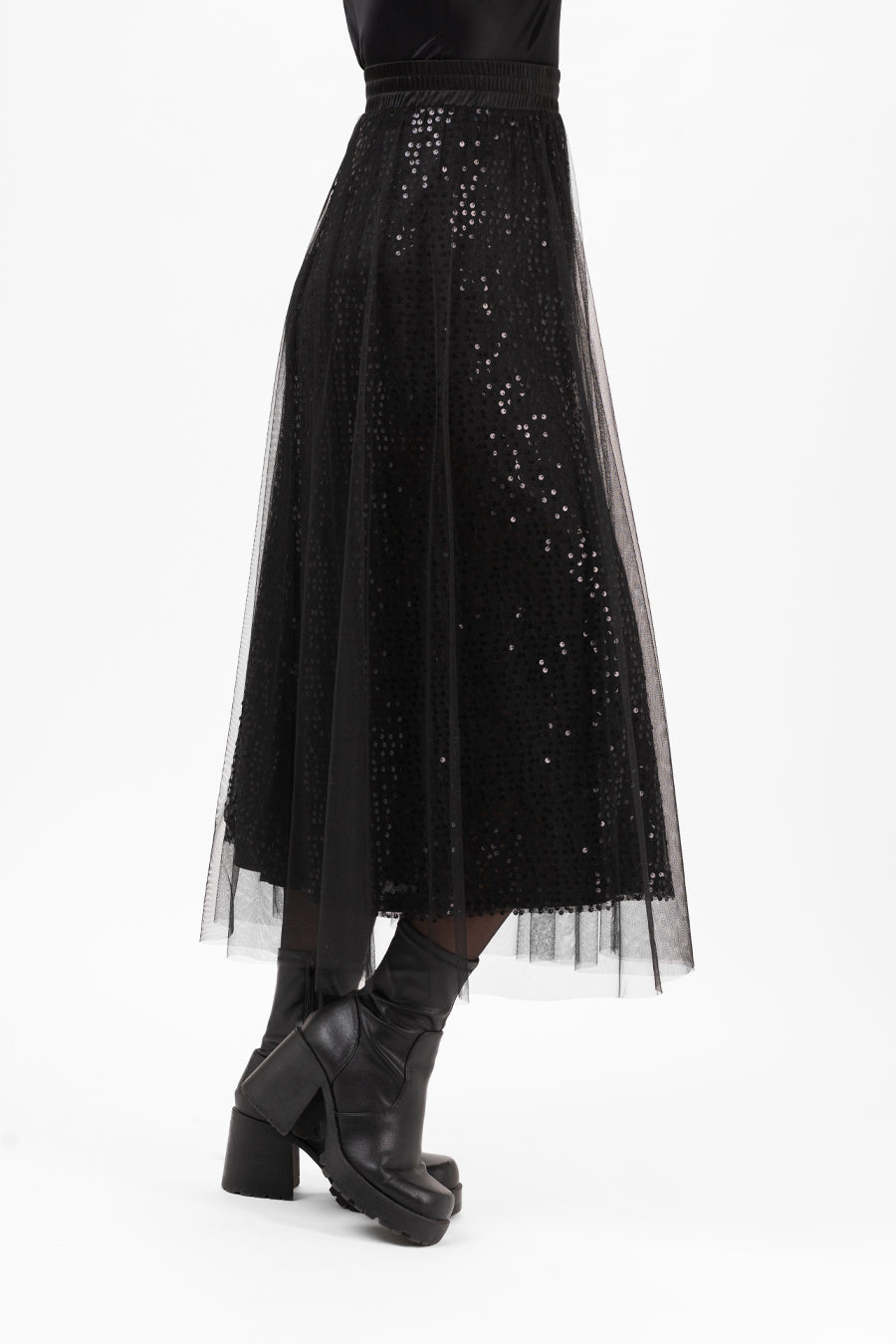 Cherie Tulle Skirt Black