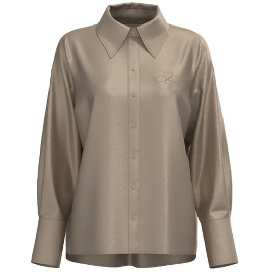 Costamani Clip Shirt - Dark sand