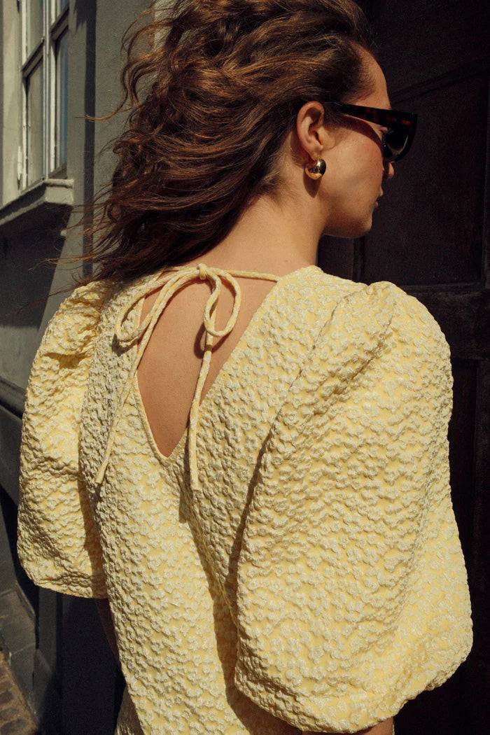 Noella Reno Pastis Long Dress Buttercup Yellow
