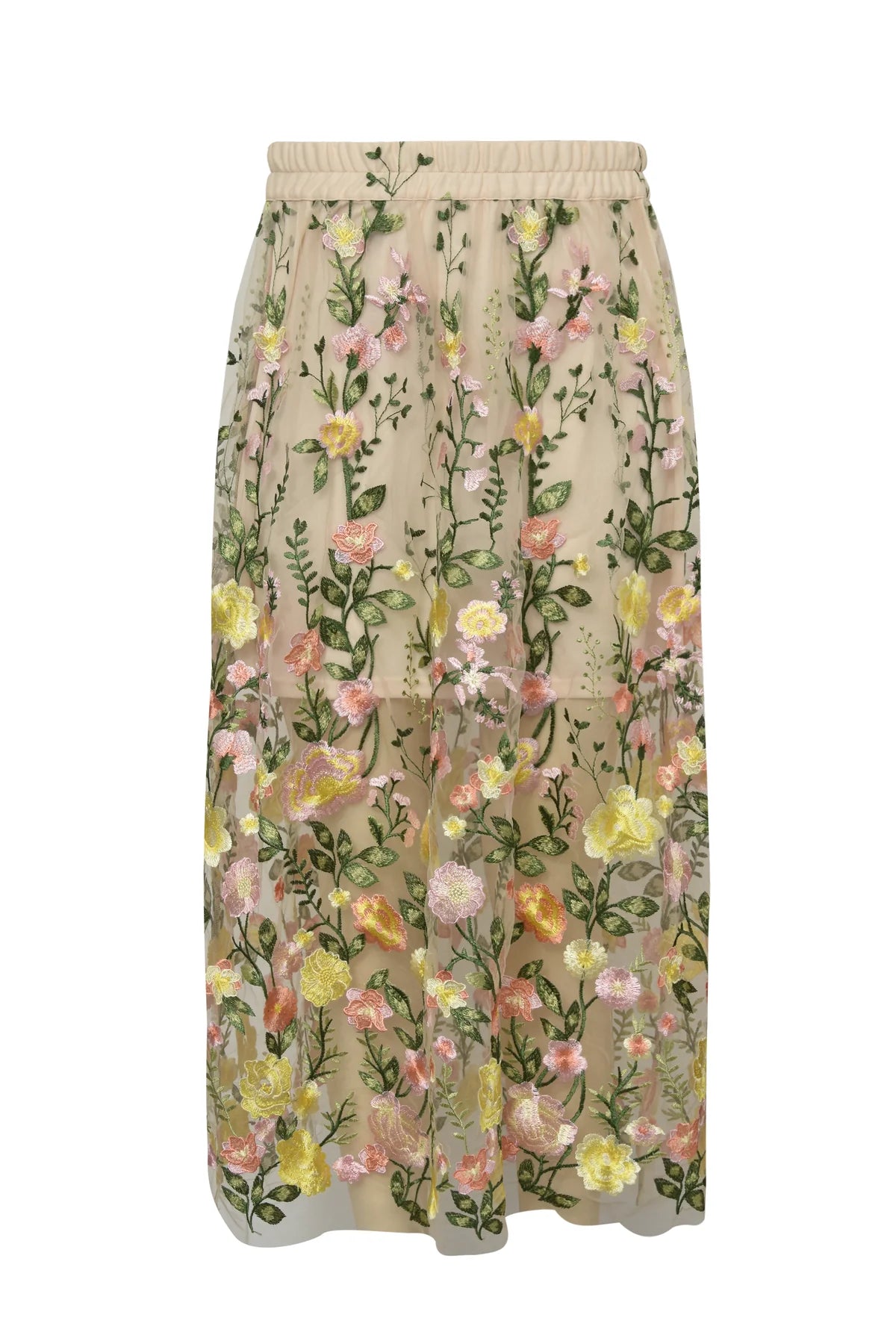 A-View Fuschia skirt AV4624 - Sand/Yellow