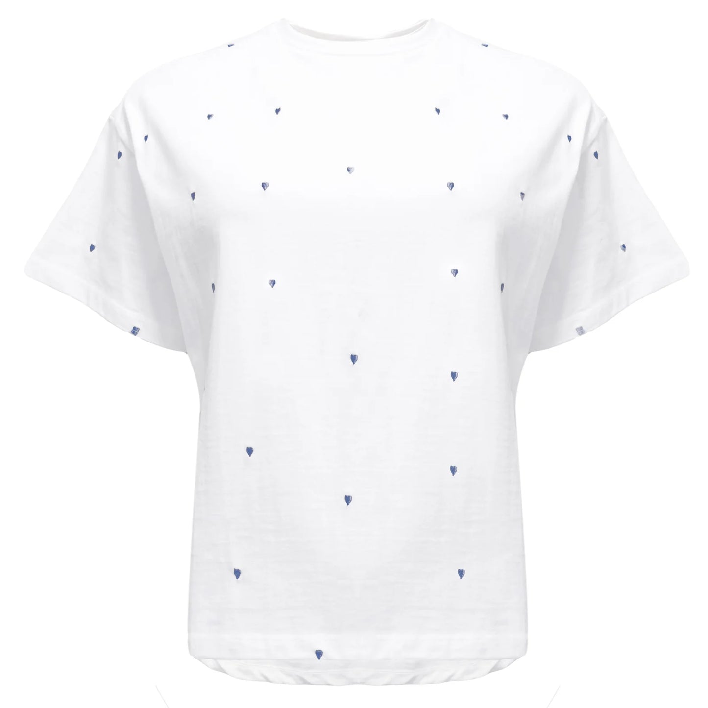 Costamani Heart Tee - Sea Blue Heart