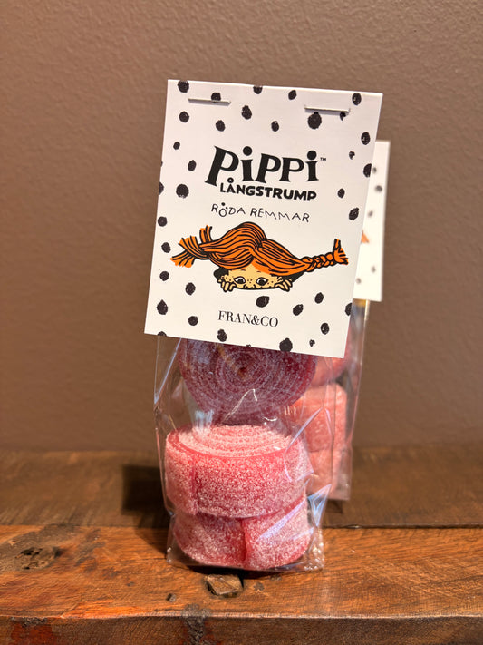 FRAN&CO Pippi Långstrump- Röda rämmar 110 g