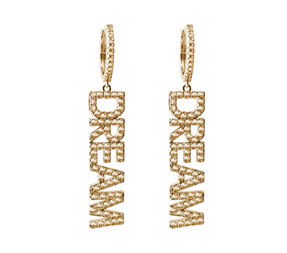 STATEMENT HOOP ÖRHÄNGEN - DREAM
