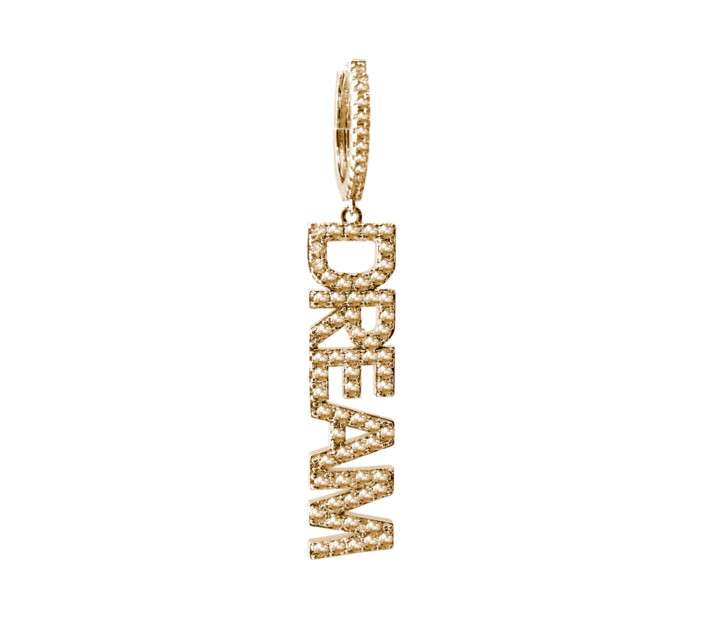 STATEMENT HOOP ÖRHÄNGEN - DREAM