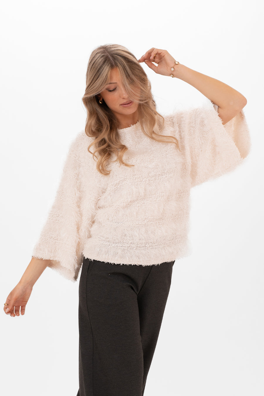 Capri Collection Malvah Sweater Creme