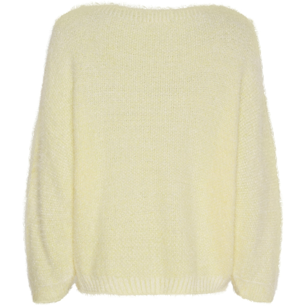 Marta du Chateau dam stickad tröja MdcAnouk 8038 - Yellow