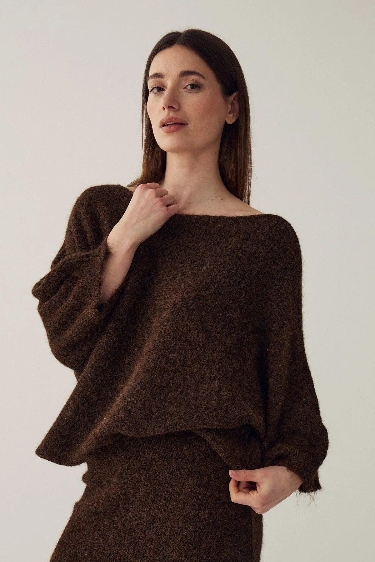 Noella Maxime Knit Chocolate