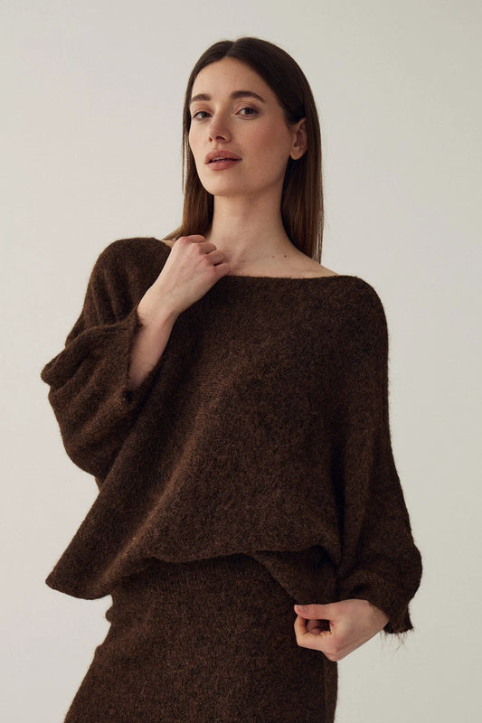 Noella Maxime Knit Chocolate