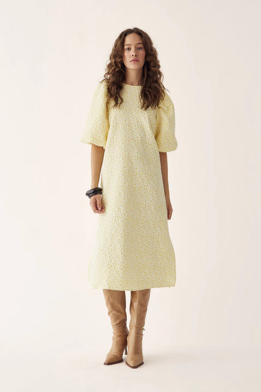 Noella Reno Pastis Long Dress Buttercup Yellow