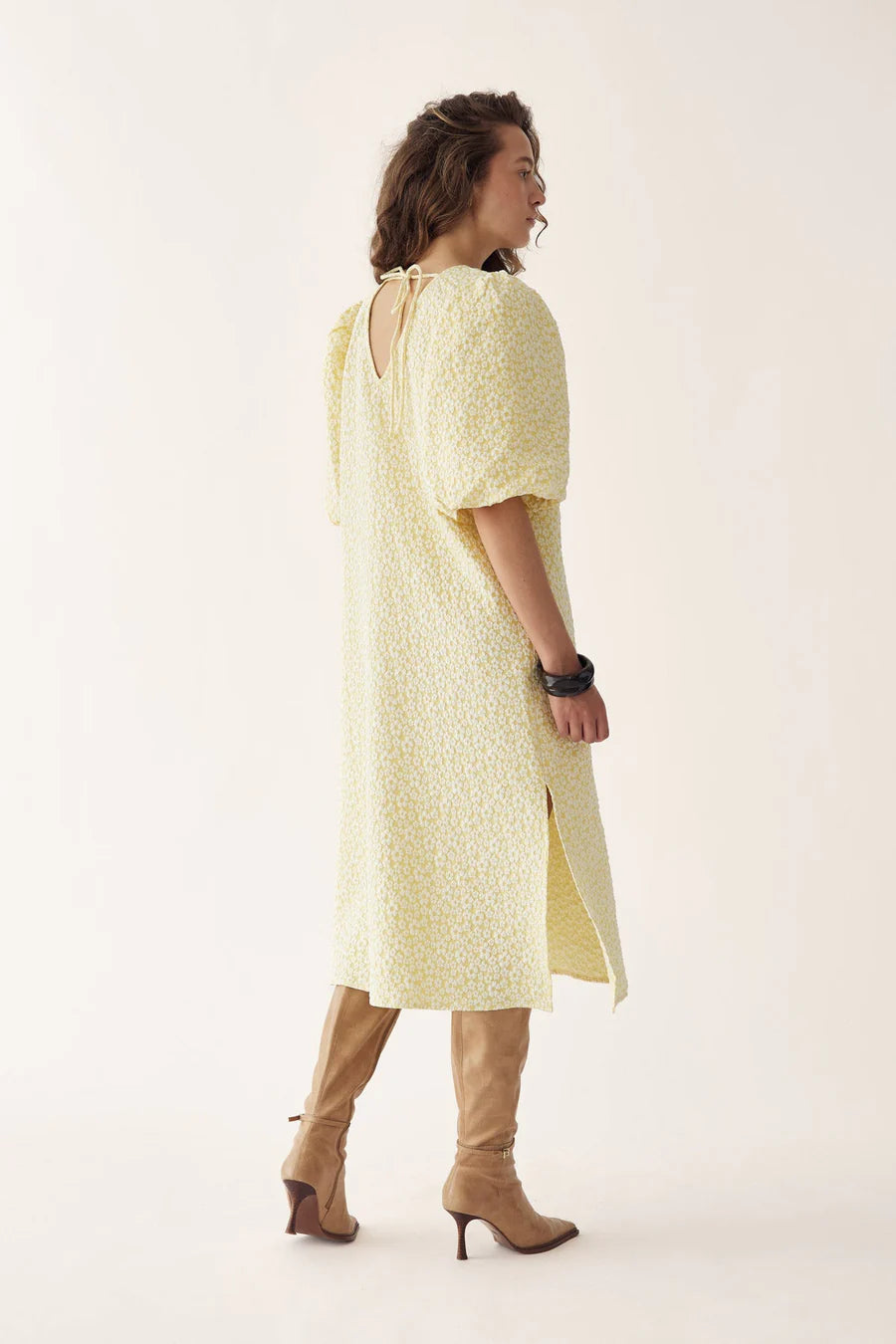 Noella Reno Pastis Long Dress Buttercup Yellow