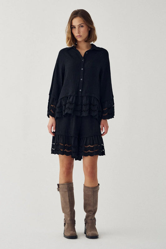 Noella N-Miah Top Black