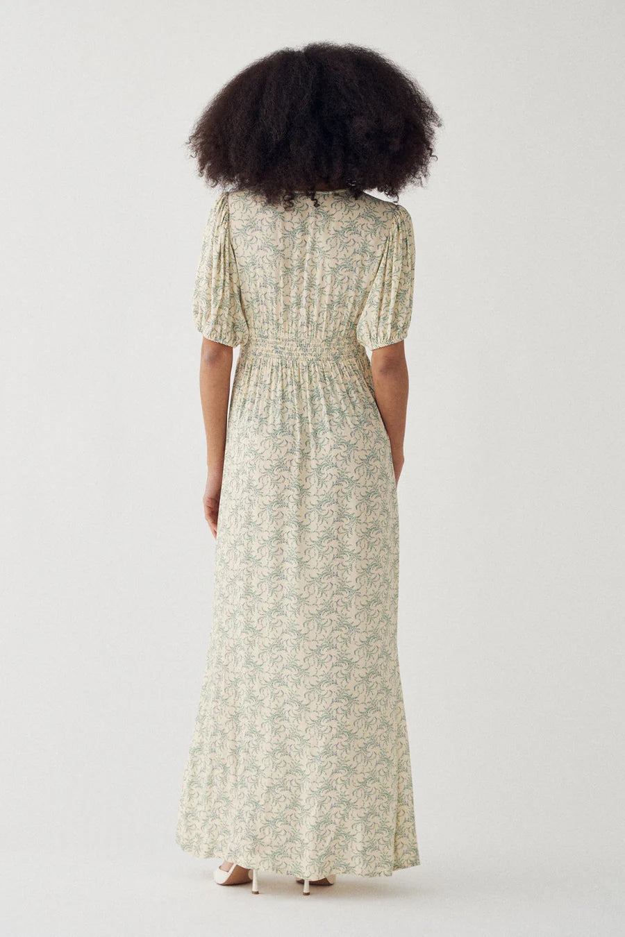 Noella N-Lilith SS Maxi Dress Dolley Yellow Print