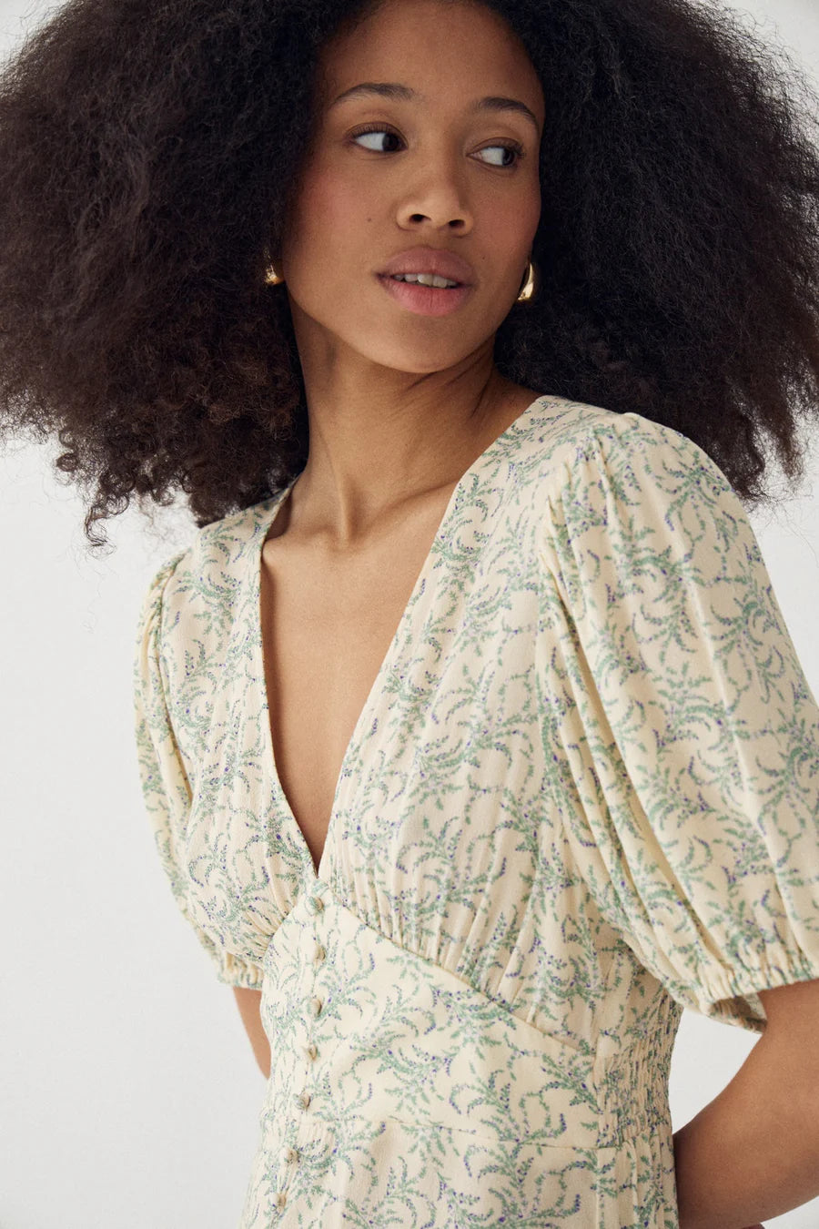 Noella N-Lilith SS Maxi Dress Dolley Yellow Print