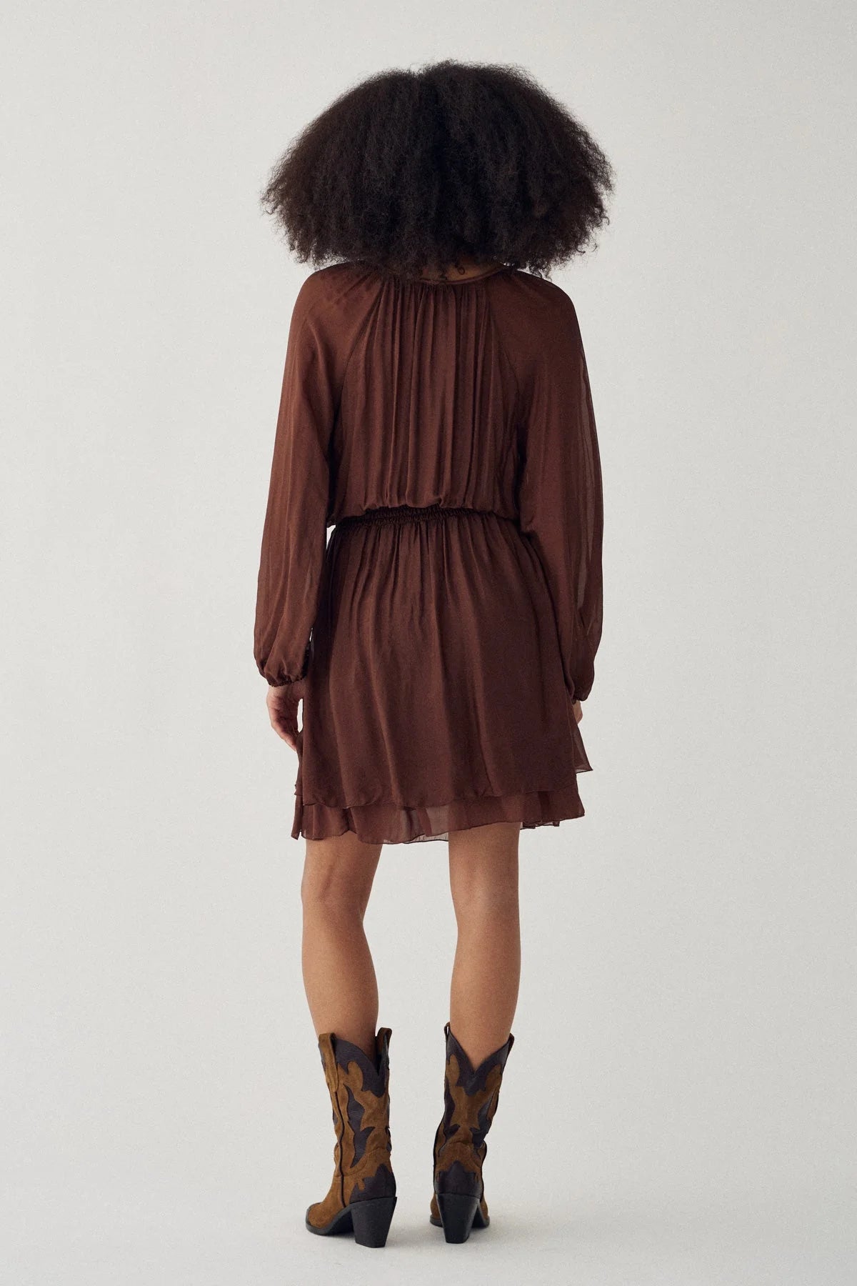 Noella N-Mariel Dress Chocolate