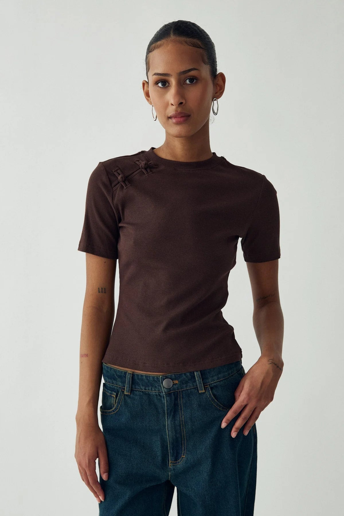 Noella N-Neina Top Chocolate