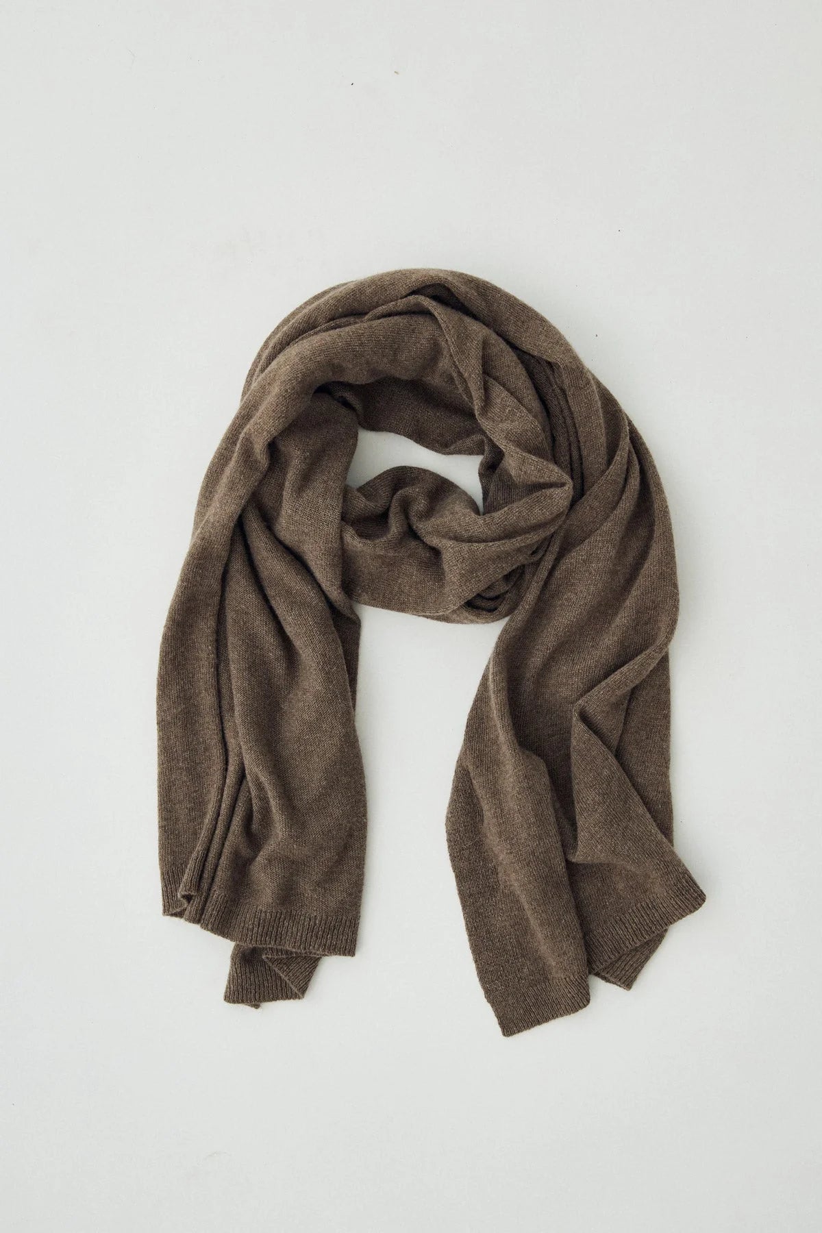 Noella NIVA KNIT SCARF Brown
