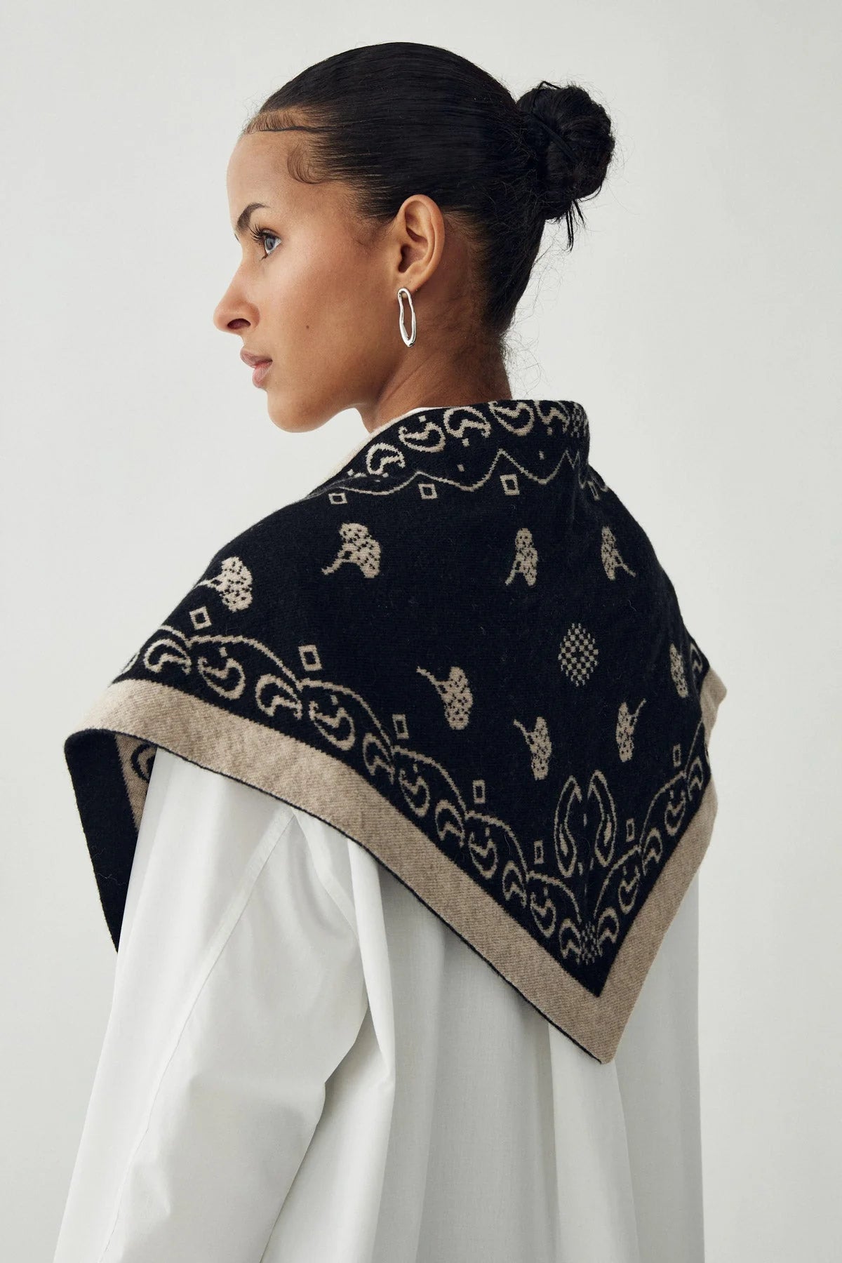 Noella NEOMI SCARF Black