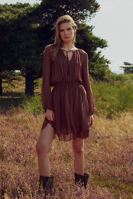 Noella N-Mariel Dress Chocolate