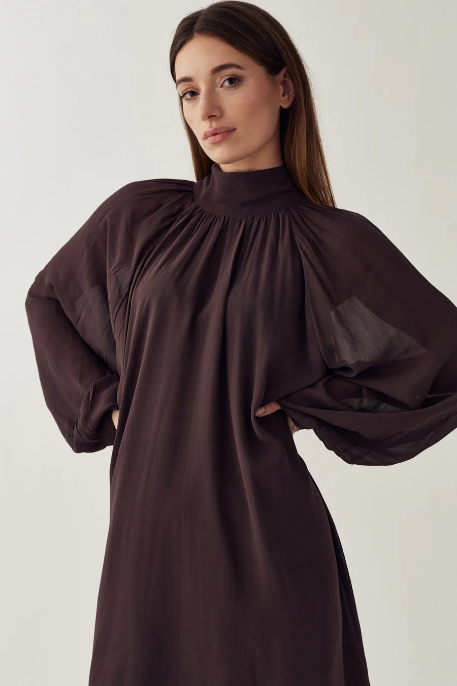 Noella N-Lorenia Dress Chocolate